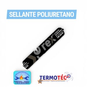 Sellante Rex Gris Poliuretano Multiproposito Pasta Gris 600ml.